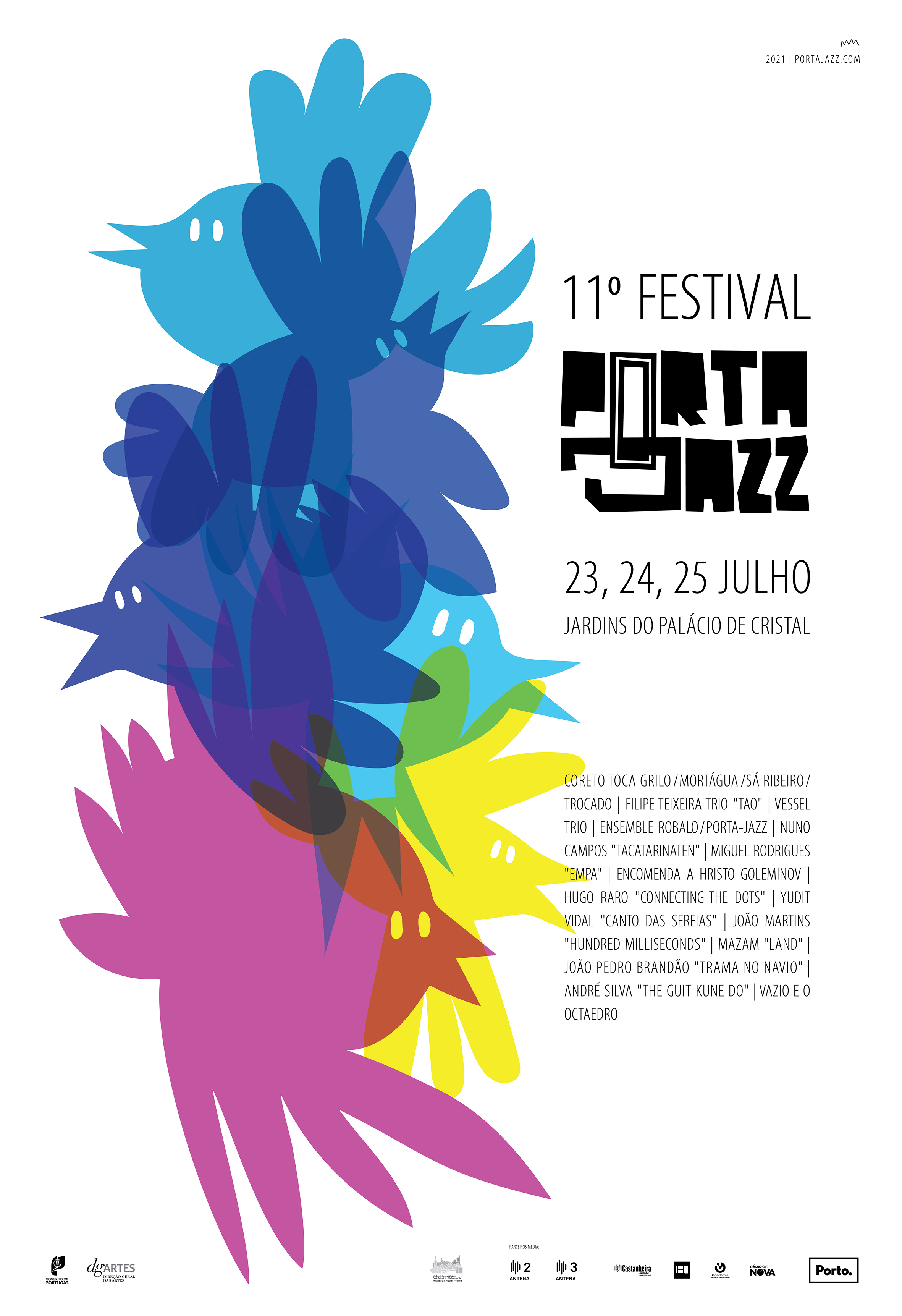 cartaz 11º Festival Porta-Jazz